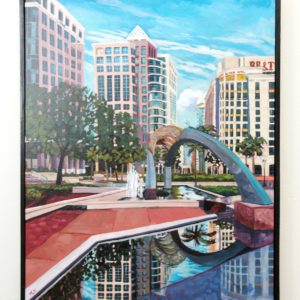 Fountain at City Hall by Heather Nagy