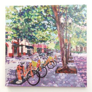 Downtown Ride by Heather Nagy