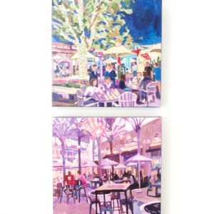 Happy Hour Boxi Park, Gathering Spot, Friday Night Lights, Evening Dining by Heather Nagy