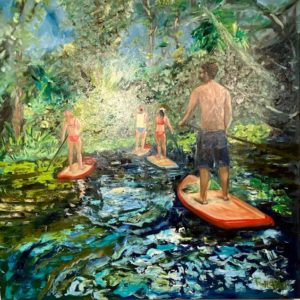 Paddleboard Orlando on the Wekiva by Laura Riekki