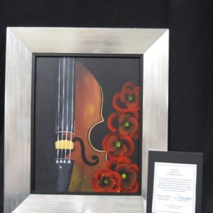 Red Violin by Dafeney Josue