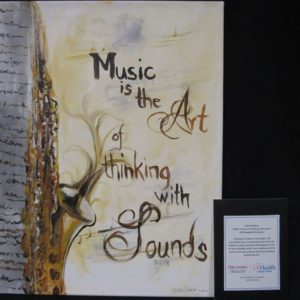 Music is the Art of Thinking with Sound by Astrid Johnson
