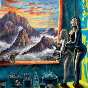 Galapagus Intermission While Wearing a Mask by German Lemus