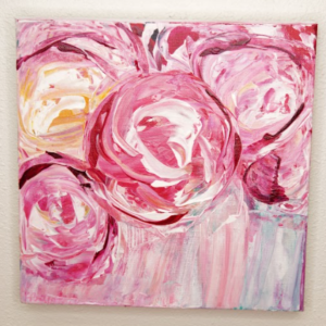 Popping Peonies II by Kelley Batson-Howard