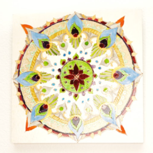 Mandala 7 by Cherie Rieck