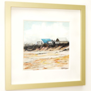 Beach in Winter by Betty Avery