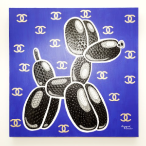 Dog Balloon Dots by Angee Ferrin