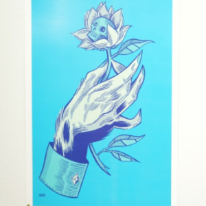 Flower and Skull by SLEDS/LEDO