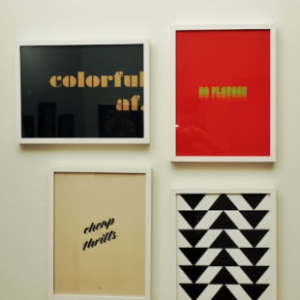 Set of 4 Framed by Erica Sheldon