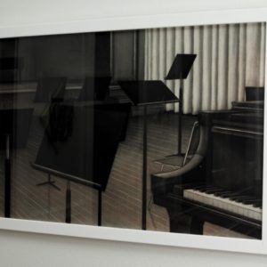 Behind the Bench in North Music Hall by Christopher Jones