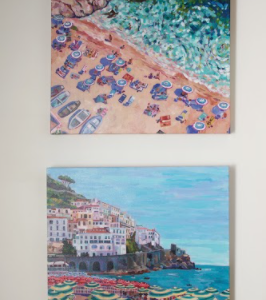 Beachside Amalfi by Heather Nagy