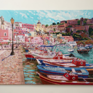 Harbor at Isola Procida by Heather Nagy