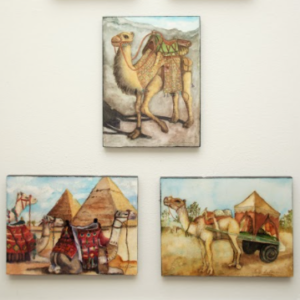 Caravan, Camel Cart Ride, Ship of the Desert by Sara Burr