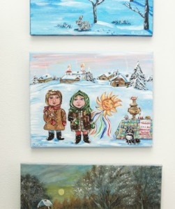 Winter Forest by Aysel Mekhtieva