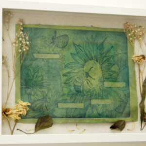 A Tribute to Lost Pollinators (Green) by Alexis Collum