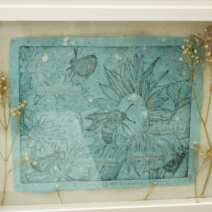 A Tribute to Lost Pollinators (Cloud Blue) by Alexis Collum