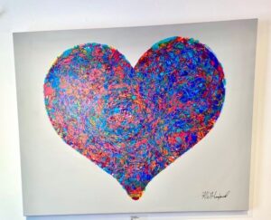 "I Love City Hearts" by Kerry Harripersad