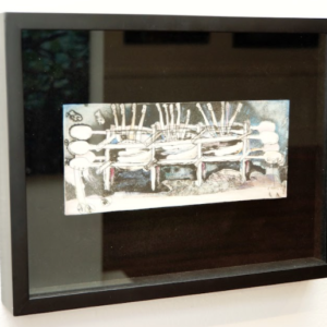 Raft in The Everglades by Edmundo Lopez