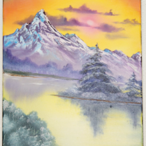 Sunset Mountain by Tory Visionz