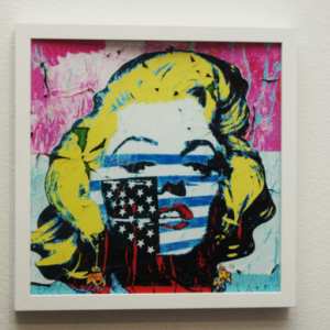 Patriotic Marilyn by Pam Loudon