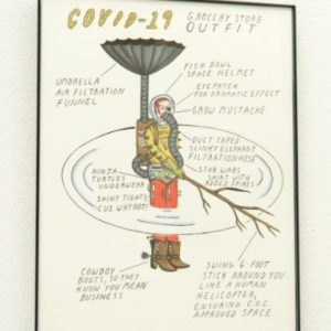 Covid Grocery Outfit by Dave Van Patten