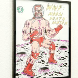 WWF Moon Death Match by Dave Van Patten