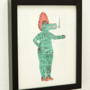 Tattoo Gator by Dave Van Patten