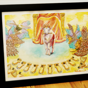 The Only One Worthy to Open the Scroll by Meaghan Slack