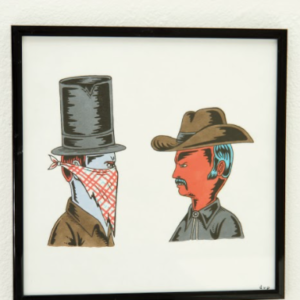 Mask Face-off by Dave Van Patten