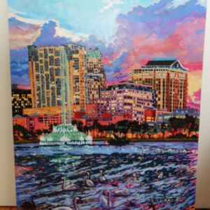 Lake Eola Grand Finale by Heather Nagy