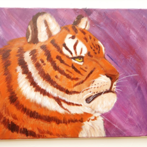 Grumpy Tiger by Artzipants