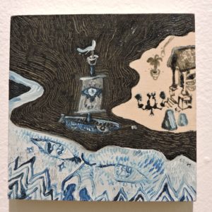 Two coins on your eyes for the boatman by Ryan Otero Price