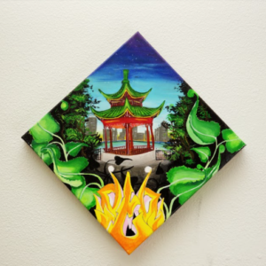 Asian Pavilion by Marcellus "Neosol" Walker