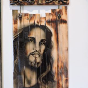 Christ Face by Luciano Da Costa
