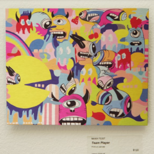 Pac-Man Homage by MAXX FEIST