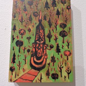 Temple Lonesome in the Forest by Ryan Otero Price