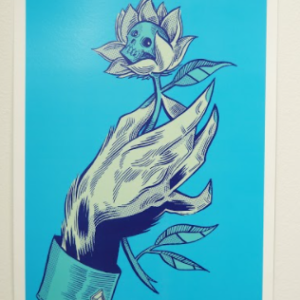 Flower Skull by SELDS/LEDO