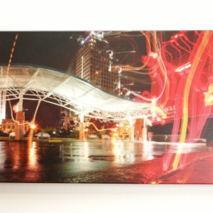 Lynx Station Night Rain by Christopher Casler