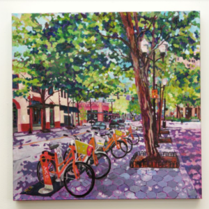 Downtown Ride by Heather Nagy