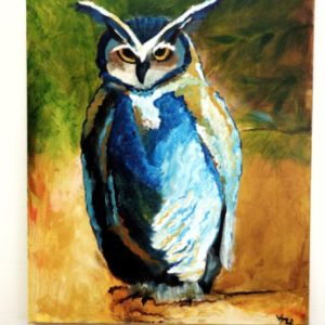 Owl by Leigh Salyzyn