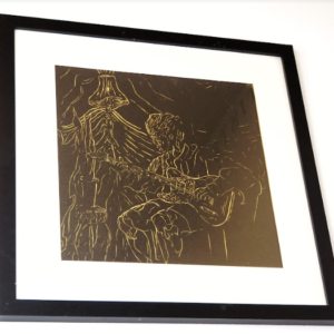 "Tyler Playing Guitar" by Malakai Schulz