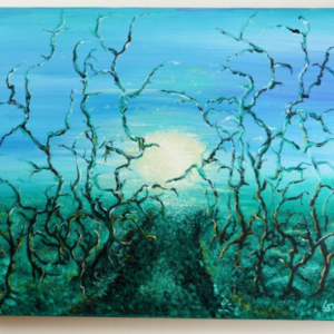 Trees in the Moonlight by Leigh Salyzyn