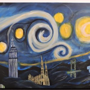 NYC- Puddles of Stars by Daniel Graxton