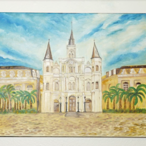 The Cathedral-Basilica of Saint Luis, New Orleans by Irina Mekhtieva