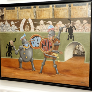 Estafador #2-da cat fight by Michael Irrizary-Pagan