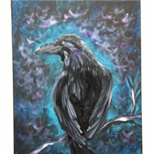 Black Raven by Aysel Mekhtieva