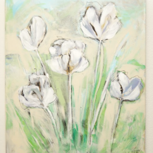 Muted Tulips by Rachel Meyers