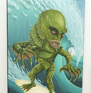 The Creature and the Egg (Going Right) by Mr. Otterbacher