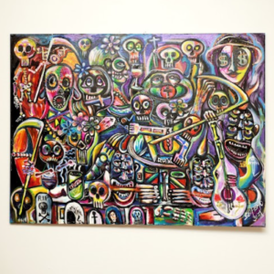 La Muerte Esta de Fiesta by Selfismo