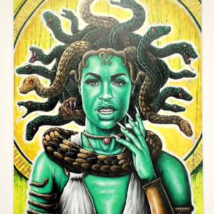 Queen of the Snakes by JJ The Artist